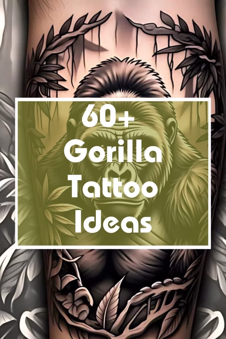 60+ Gorilla Tattoo Ideas 51 gorilla tattoo ideas