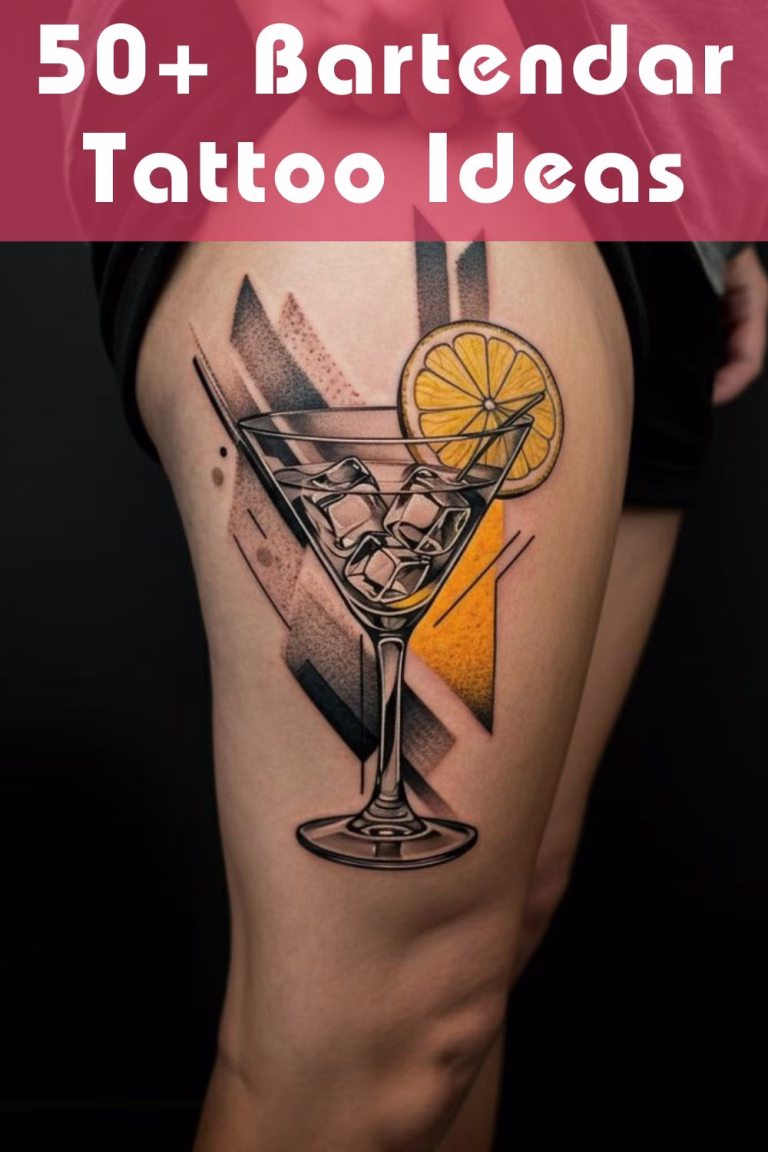 50+ Amazing Bartender Tattoo Ideas 57 Bartender Tattoo Ideas