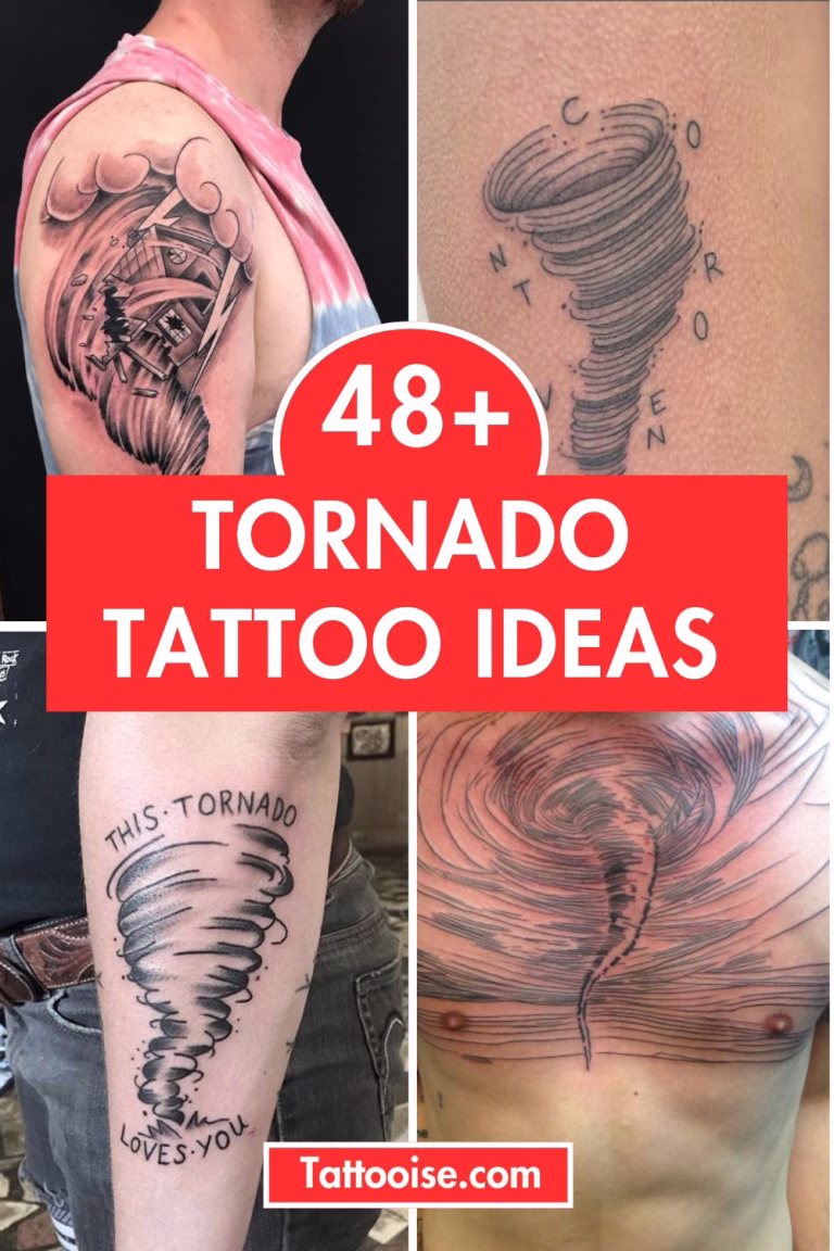 48+ Tornado Tattoo Ideas 50 tornado tattoo ideas
