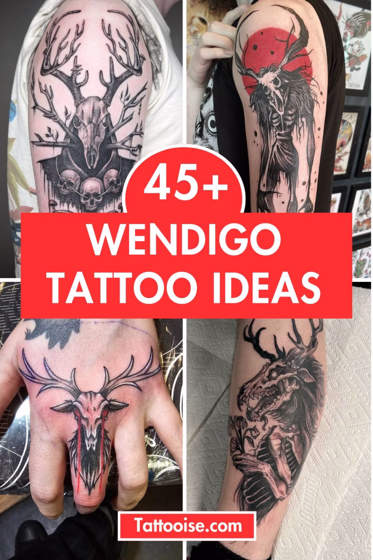 45+ Wendigo Tattoo Ideas 9 Wendigo tattoo ideas