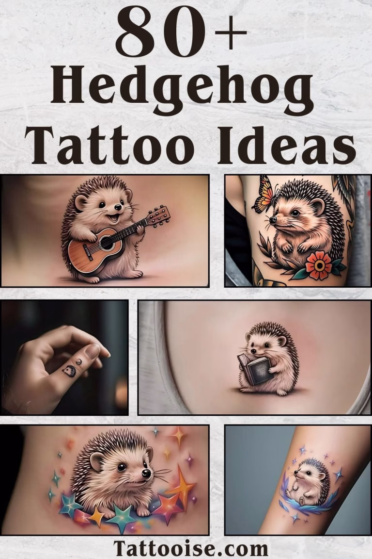 80+ Hedgehog Tattoo Ideas with Meanings 47 Hedgehog Tattoo Ideas
