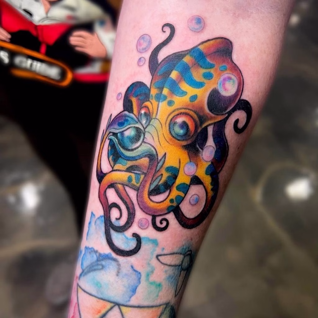 Best Kraken Tattoo for Men