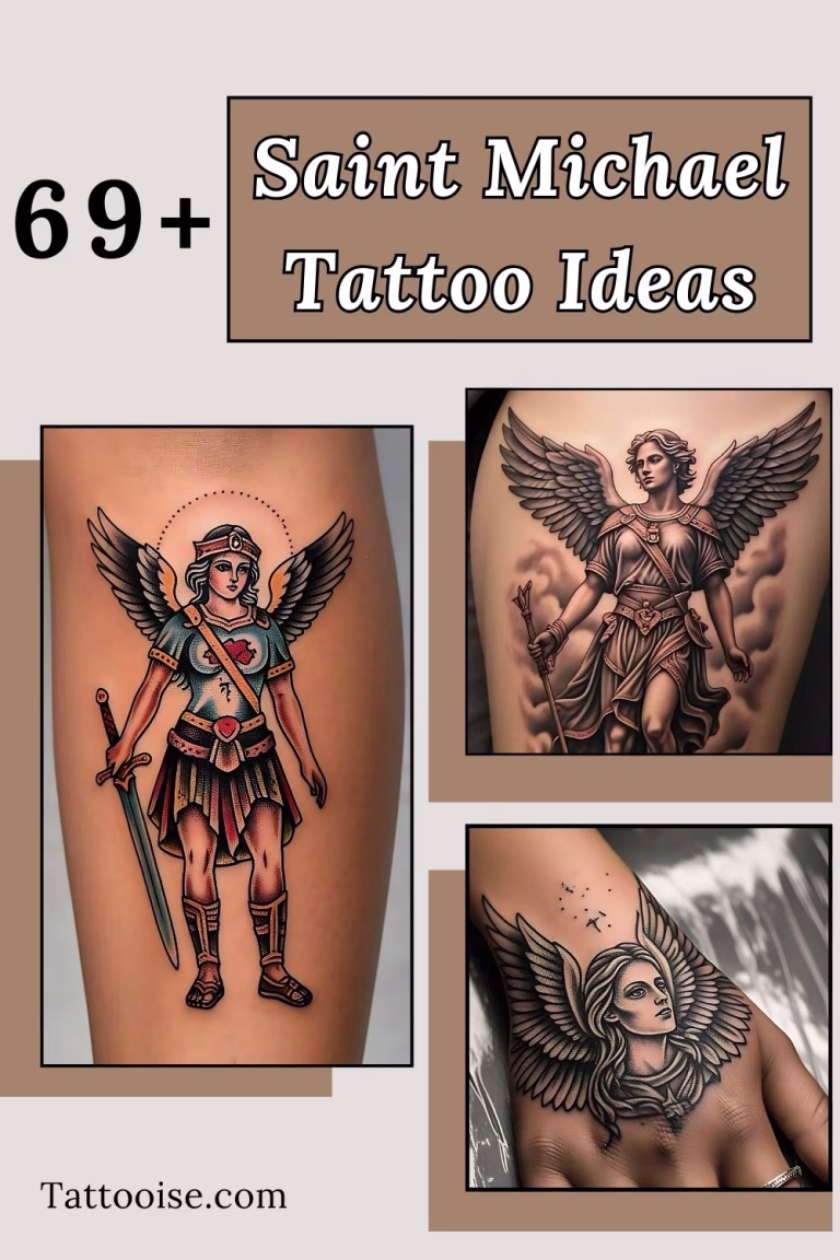 69+ Saint Michael Tattoo Ideas, Meanings & Inspirations 5 Saint Michael Tattoo Ideas