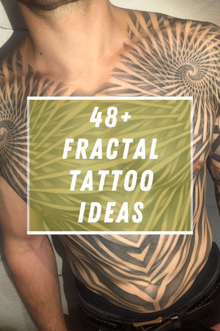 48+ Stunning Fractal Tattoo Ideas 128 Fractal Tattoo Ideas