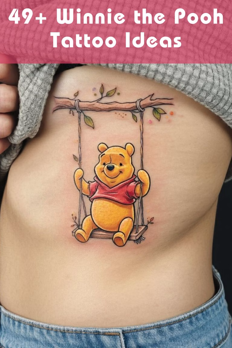 49+ Winnie the Pooh Tattoo Ideas 44 Winnie the Pooh Tattoo Ideas